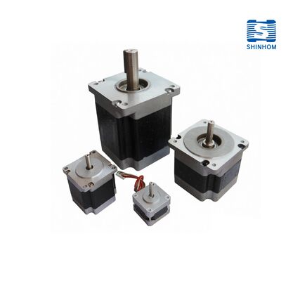 Гибридный шаговый двигатель с высоким крутящим моментом, точным управлением и низким уровнем вибрации для ЧПУ и робототехники