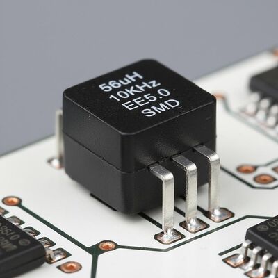 56uH 10KHz EE5.0 Ferrite Core SMD Signal Transformer for Flash Tube Applications